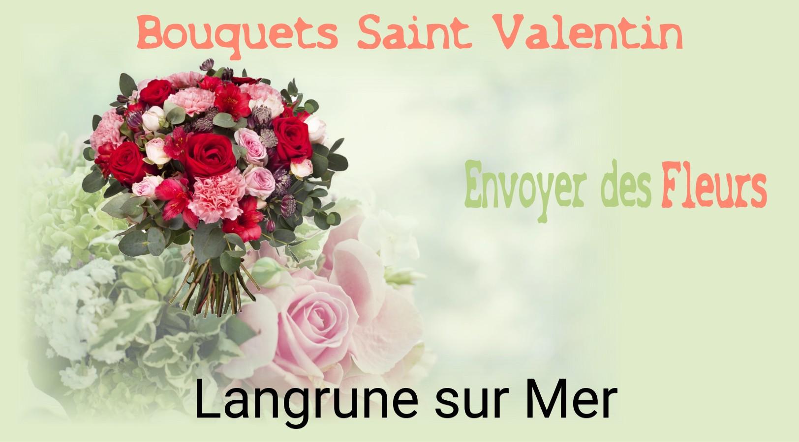 Roses de Saint-Valentin livrées à Langrune-sur-Mer